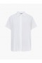 Caprina Recycled Crepe Short Sleeve Button Shirt Winter White | Women French Connection Tops