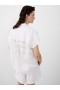 Cele Cap Sleeve Broderie Popover Shirt Linen White | Women French Connection Shirts