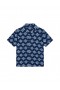 Dot Viscose Revere Short Sleeve Shirt Marine | Men French Connection Shirts