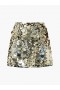 Elodie Sequin Mini Skirt Metallic Gold | Women French Connection Skirts