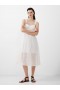 Embroidered Lace Strappy Dress Summer White | Women French Connection Dresses