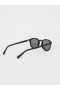 Faceted Preppy Sunglasses Charcoal | Men French Connection Sunglasses