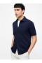 French Terry Short Sleeve Shirt Navy | Men French Connection T-Shirts And Polo Shirts