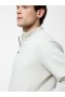 Half Zip Funnel Neck Sweatshirt Ecru | Men French Connection Knitwear