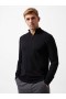 Half Zip Knitted Jumper Black | Men French Connection Knitwear