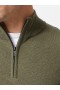 Half Zip Knitted Jumper Olive Green | Men French Connection Knitwear