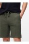 Jacquard Waffle Shorts Khaki | Men French Connection Shorts