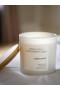 Linen White Serenity 322g Candle Sea Salt/coconut | French Connection Home Accessories