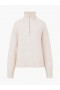 Maddox Half Zip Jumper Oatmeal Mel | Women French Connection Knitwear