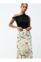 Monica Hallie Maxi Skirt White Multi | Women French Connection Skirts