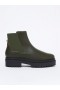 Olana Chelsea Boots Olive Green | Women French Connection Shoes
