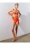 Orange Non Padded Cup Bikini Top Orange 32 | Women French Connection Swimwear