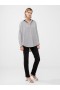 Rhodes Recycled Crepe Popover Shirt Alloy | Women French Connection Shirts