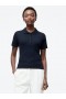 Ribbed Polo Shirt Midnight | Women French Connection Tops