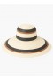 Striped Sun Hat Natural Multi | Women French Connection Hats
