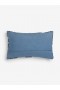 Tangelo Tufted Blue Cushion Dark Blue | French Connection Cushions