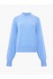 Vhari Recycled Grown On Neck Jumper Dusted Blue | Women French Connection Knitwear
