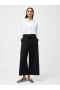 Whisper Belted Culottes Black | Women French Connection Trousers