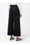 Whisper Belted Culottes Black | Women French Connection Trousers