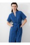 Zaves Chambray Denim Dress Light Vintage | Women French Connection Dresses