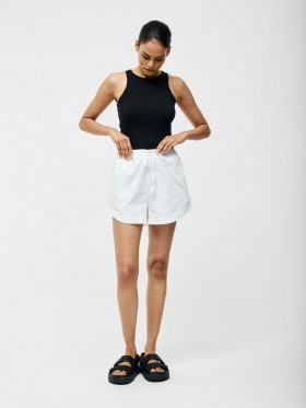 Alexis Cotton Drawstring Shorts Summer White | Women French Connection Co-ords