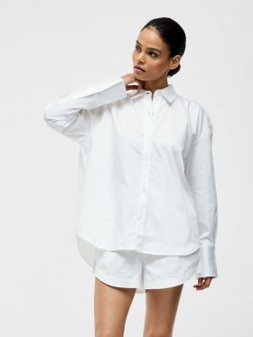Alexis Cotton Oversized Shirt Summer White | Women French Connection Tops
