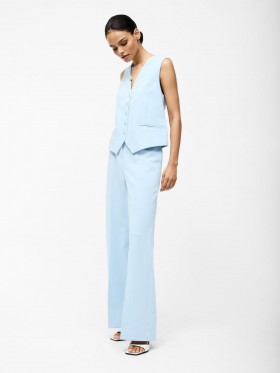 Angie Tailored Wide Leg Trousers Sky Blue | Women French Connection Co-ords