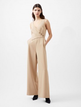 Azra Twill Jumpsuit Incense | Women French Connection Jumpsuits And Playsuits