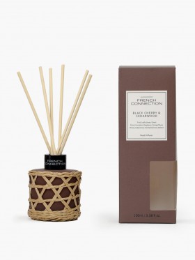Black Cherry & Cedarwood Artisan Diffuser Natural | French Connection Home Accessories