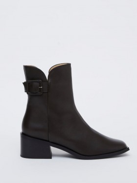 Connie Ankle Boots Chocolate | Women French Connection Shoes