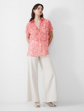 Cosette Popover Shirt Camellia | Women French Connection Blouses