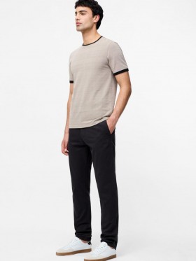 Cotton Stretch Chino 32 Inch Regular Fit Black 32 | Men French Connection Trousers