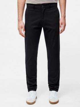 Cotton Stretch Chino 34 Inch Regular Fit Black 34 | Men French Connection Trousers