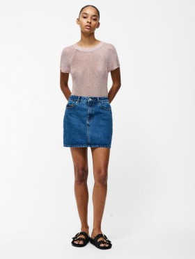 Dallas Denim Mini Skirt Vintage | Women French Connection Skirts