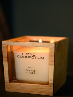 Orange & Ginger Signature 200g Candle Natural | French Connection Candles And Fragrances