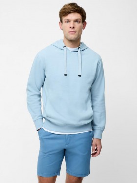 Overhead Hooded Sweatshirt Sky | Men French Connection Knitwear