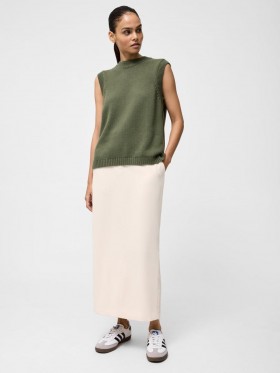 Oversized Knit Tank Khaki | Women French Connection Knitwear