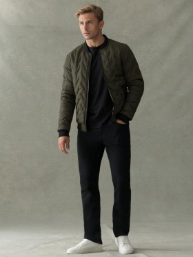 Puffer Bomber Jacket Olive | Men French Connection Coats And Jackets