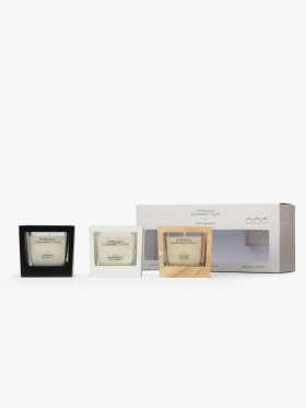 Signature Candle (set Of 3) Natural | French Connection Home Accessories