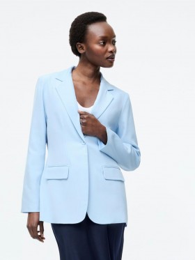Sleek Tailored Single Breasted Blazer Cashmere Blue | Women French Connection Tailoring