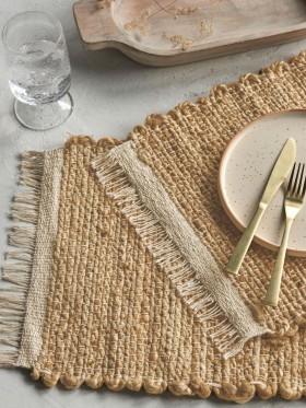 Watamu Placemats (set Of 2) Natural | French Connection Home Accessories