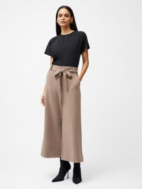 Whisper Belted Culottes Mocha Mousse | Women French Connection Trousers