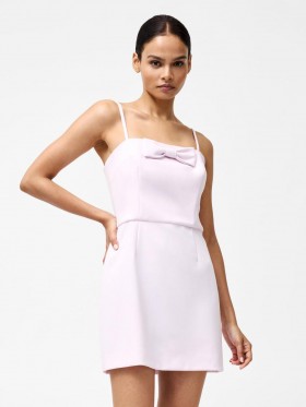 Whisper Bow Mini Dress Sweet Pink | Women French Connection Dresses