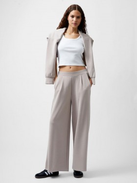 Wren Wide Leg Trousers Washed Macchiato | Women French Connection Trousers