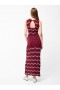  Trudy Crochet Maxi Skirt Summer Burgundy/summ | レディース French Connection コーデ