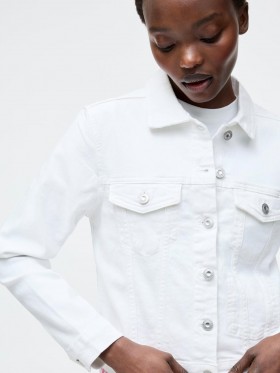 プレム リサイクルデニムジャケット エクリュ | フレンチコネクション レディース コート＆ジャケット