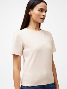  Rallie コットン クルーネック Tシャツ ピーチブラッシュ | レディース フレンチコネクション トップス