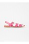  S+w X Luisa Fisherman Caged Sandals Fuchsia | Damesko French Connection