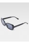  샤이니 블랙 사각형 선글라스 | 여성 프렌치 커넥션 선글라스