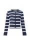  스트라이프 니트 코티건 미드나잇/화이트 | 여성 프렌치 커넥션 니트웨어